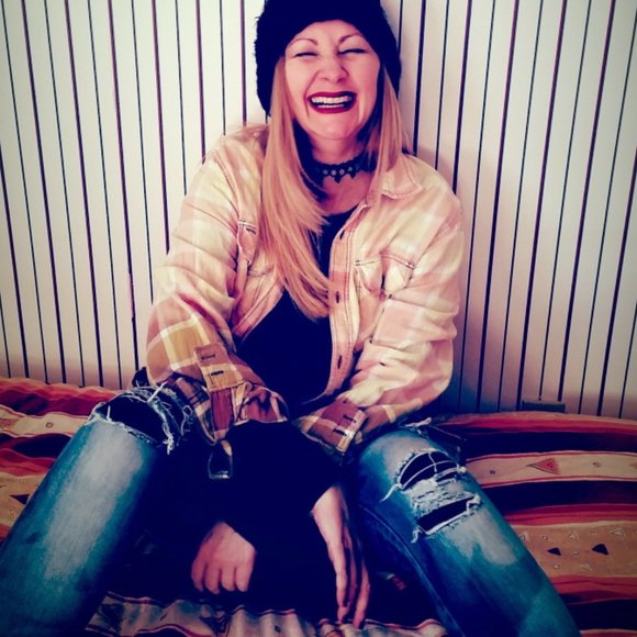 Refashioned 90's Grunge Flannel (M) - Picture 9 of 9